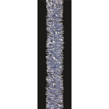 HOLIDAY TRIMS Garland Holiday Blue 4Inx10Ft 3583501